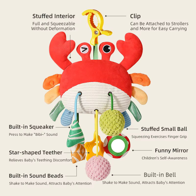 Qumo Kids Musical Plush Activity Toy