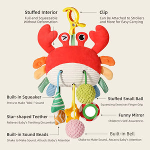 Qumo Kids Musical Plush Activity Toy