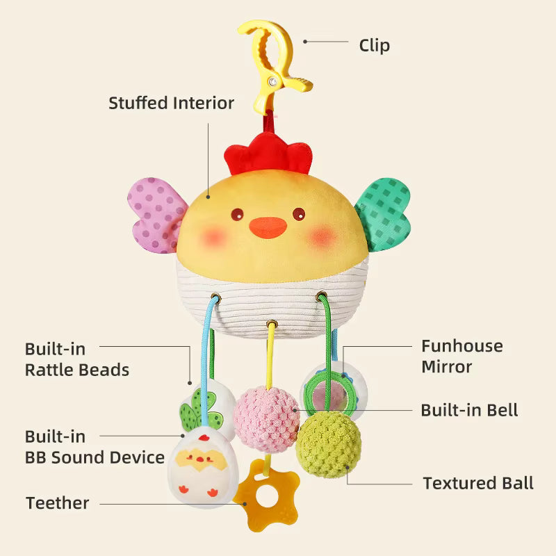 Qumo Kids Musical Plush Activity Toy